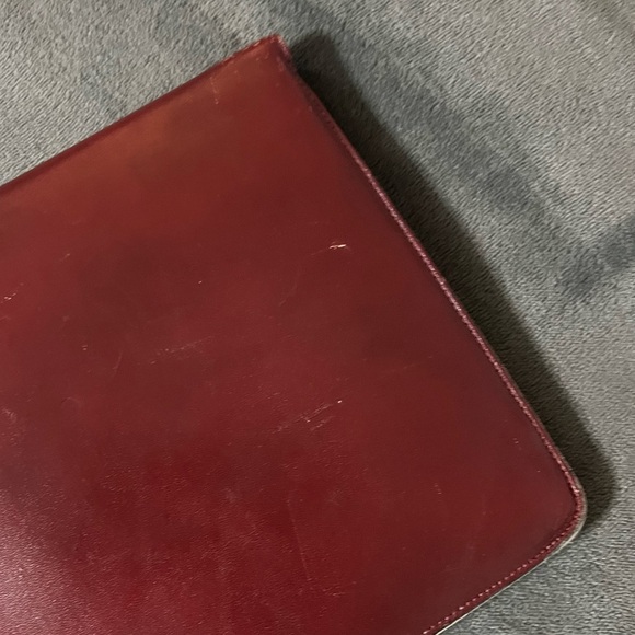 Vintage Etienne Aigner Leather Clutch with free tote - Picture 5 of 10